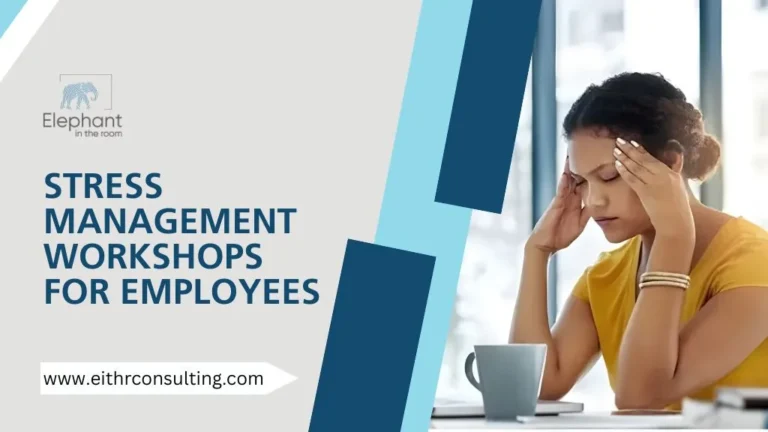 Employee experiencing workplace stress highlighting the need for stress management workshops